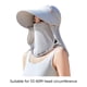 thumbnail image 3 of Sombreros De Protección Solar Sombrero Anti-UV Sombrero de Pescador Plegable de Nylon Unisex para Deporte al Aire Libre (Gris) Ehuebsd Para Estrenar, 3 of 8