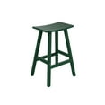thumbnail image 2 of GARDEN 29" Inches Adirondack Plastic Outdoor Bar Stools for Patio, Dark Green, 2 of 6