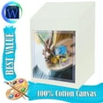 thumbnail image 2 of WholesaleArtsFrames-com 16x16 White Professional Artist Quality Acid Free Canvas Panels 50-Pack (1 Full Case of 50 Single Canvas Panels), 2 of 5