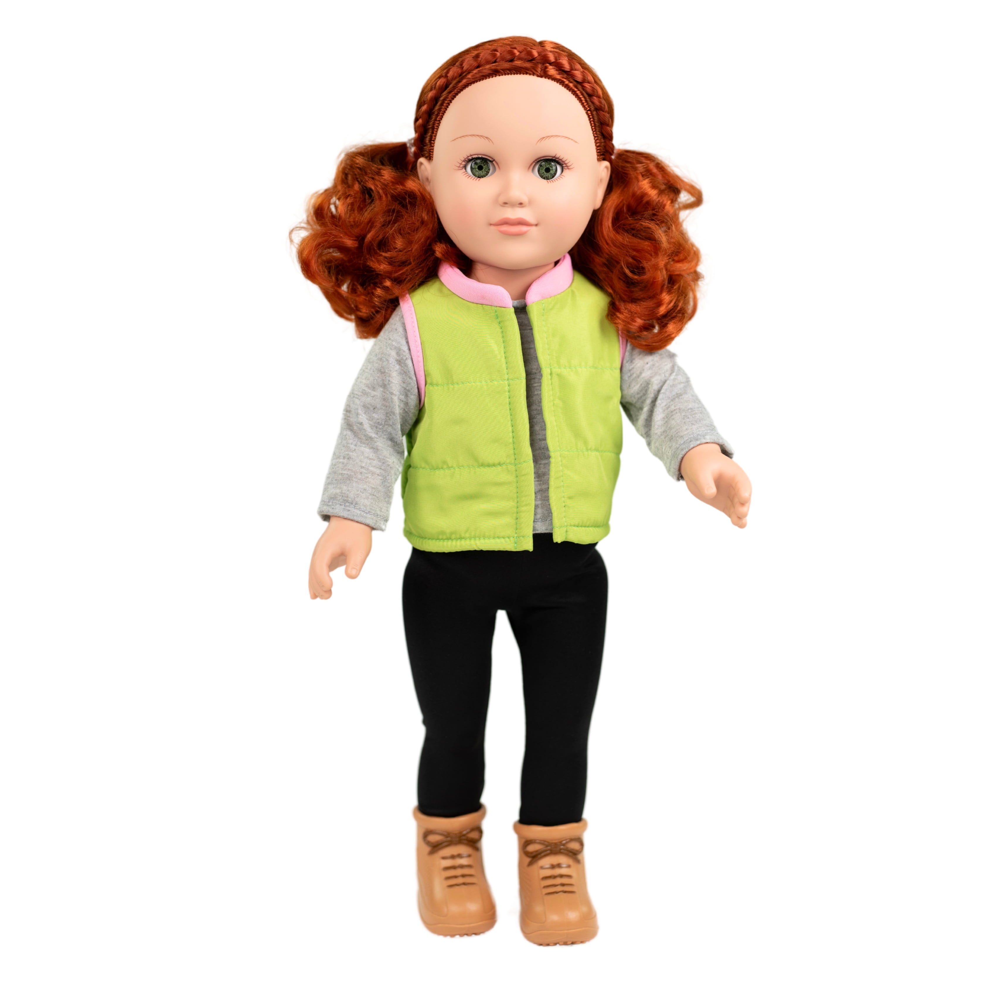 My Life As Peyton Posable 18-Inch Doll, Red Hair, Green Eyes