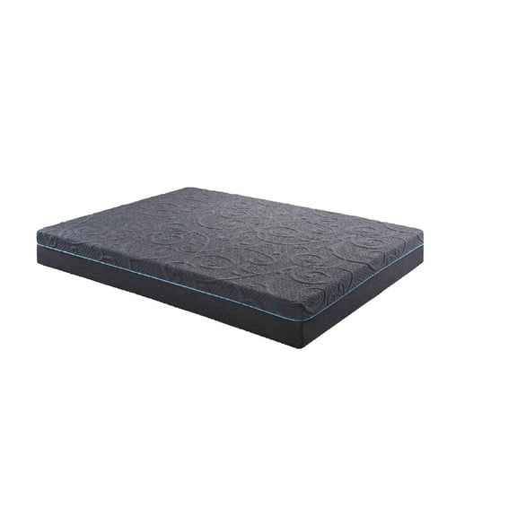 11 in. Twin Size Pocket Coil Hybrid Mattress, Durable Gel Memory Foam Mattress in a Box, Dark Gray