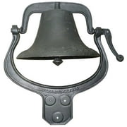 Yard Tuff  Large Cast Iron Farm Bell