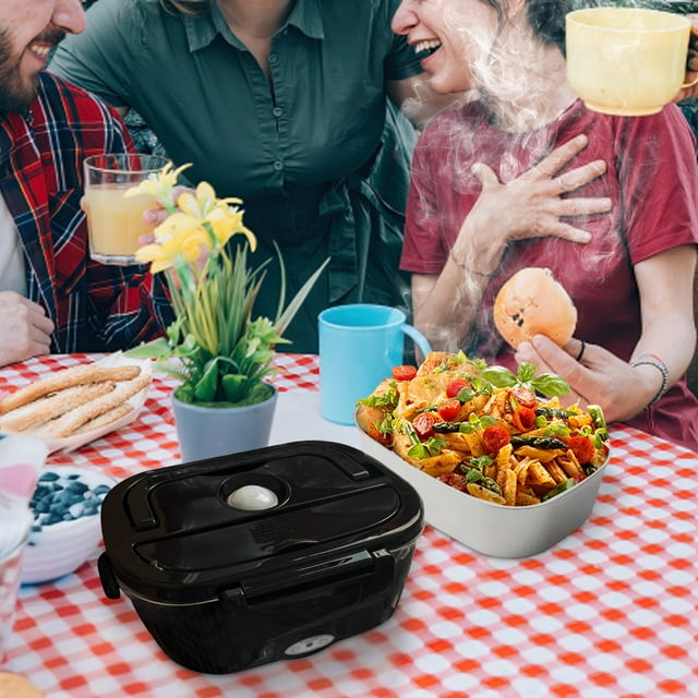 Portable Lunch For Outdoor Travel Picnic Meals With Adjustable Temperature Control And Rechargeable Battery Power