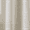 Beige, variant on Mainstays Woven Stripe Sheer Tab Top Curtain, Single Panel, White, 50" W x 84" L