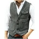 thumbnail image 1 of pstuiky Camisetas sin mangas para hombre, Top casual de moda con múltiples bolsillos y cuello en V sin mangas de color sólido para hombre Chaleco para hombre m, 1 of 7