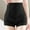 Black, variant on High Waisted Body Shaper Shorts Shapewear For Women Lightweight Thin Breathable Bodycon Waist Bound Pants Sexy Hip Lifting PantsKhakiM