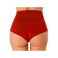 thumbnail image 6 of Manyakai Women's Sexy Booty Shorts High Waist Yoga Shorts Pants Gym Workout Booty Dance Hot Pants Red 2XL, 6 of 7