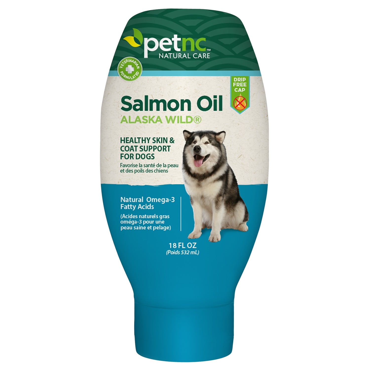 PetNC Alaska Wild Salmon Oil, 18 oz
