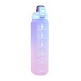 thumbnail image 2 of Botella de agua de color degradado de 1000 ml con cubierta que rebota Botella deportiva para viajes (B) Likrtyny Libre de BPA, 2 of 8