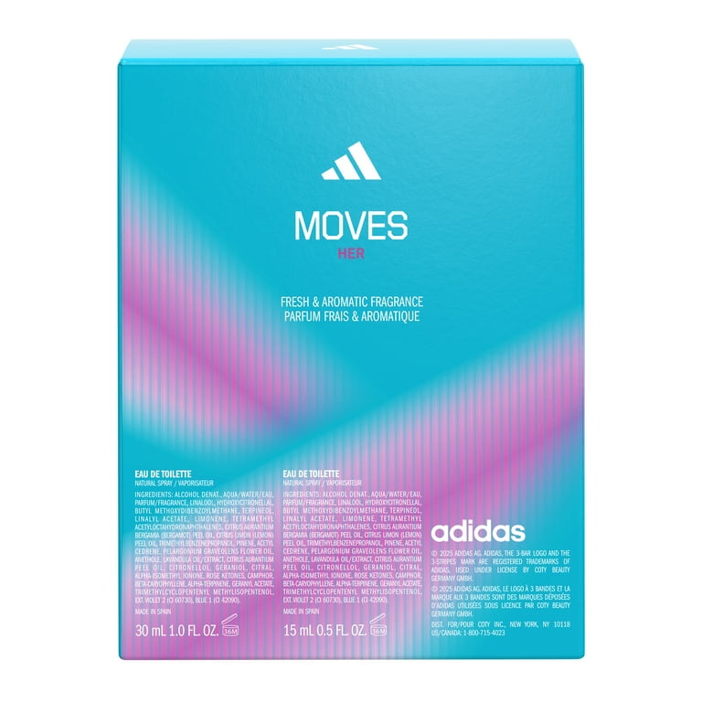 Adidas Moves for Her 2-Pc. Eau de Toilette Holiday Gift Set, Fresh