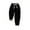 Black, variant on Swuxness Toddler Thickening Casual Pants, Kids Winter Pants, Winter Boys and Girls Adding Velvet and Thickening Warm Pants and Casual Pants Black, 6-7 Years