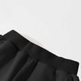 thumbnail image 5 of Cowsor Big Kids Boys Girls Solid Elastic Waist Long Pants With Pockets Casual Comfortable Daily Wear Bottoms For 3-13 Years Old, 5 of 6