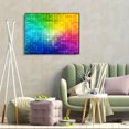 thumbnail image 2 of Rainbow Cube-Full Round Diamond Painting 60*50CM, 2 of 10