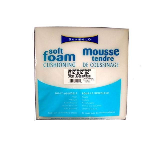 SunGlo Soft Foam Cushioning, Slab foam Cushioning