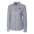 thumbnail image 2 of Women's Cutter & Buck Charcoal Stephen F Austin Lumberjacks Oxford Stretch Long Sleeve Button-Up Shirt, 2 of 3
