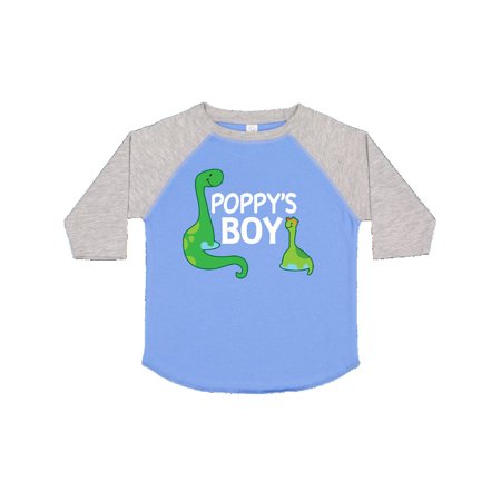 

Inktastic Poppy s Boy Grandson Gift Toddler Boy Girl T-Shirt