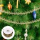 thumbnail image 4 of 1 rollo de cinta decorativa con forma de hoja navideña para envolver regalos, decoración de fiesta de Navidad y Acción de Gracias, 10 m, 4 of 7