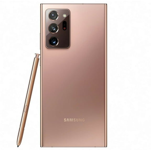 Samsung Galaxy Note20 Ultra SM-N986B/DS 256GB 12GB 5G Dual SIM (Global Model) GSM Factory Unlocked (Mystic Bronze)