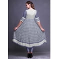 thumbnail image 4 of Bimba Kurti Indien Classique Imprimé Tunique Longue Anarkali Robe pour Femmes, 4 of 5