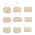 thumbnail image 1 of 3 Unids licencia de Inacabada MDF Forma de , Tablero, Rústicos, Letreros Naturales para La Decoración Y, 1 of 9