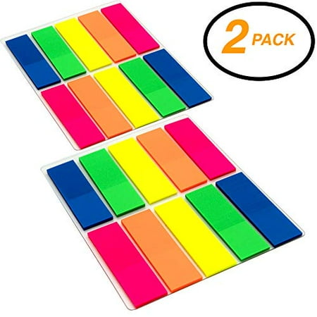 Blank Self Tab - Emraw Colorful Sticky Coding Flags Page Markers Index Tabs, 0.5
