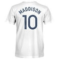 thumbnail image 3 of Men's 1863FC James Maddison White Tottenham Hotspur Player T-Shirt, 3 of 3