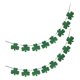 thumbnail image 1 of Festive Shamrock Flag Decor For Patrick's Day Celebrations Interior Decoration Green 2Pcs, 1 of 3
