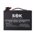 thumbnail image 3 of SOK Battery 100Ah 12V LiFePO4 Lithium Iron Phosphate Deep Cycle Battery,Perfect for Your RV or Any Off-Grid Applications,Low Temperature Disconnected, 3 of 6