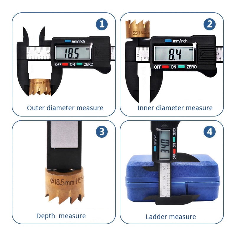 150mm 6 Inch LCD Digital Ruler Electronic Carbon Fiber Vernier Caliper Gauge Micrometer Measuring Tool Calibre Digital Suwmiarka