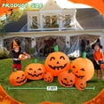 thumbnail image 2 of DearSun Parche de calabaza inflable de Halloween de 7.5 pies de largo, parche de calabaza inflable de Acción de Gracias para otoño, decoración de calabaza, decoración exterior grande para patio de fie, 2 of 5
