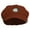 Red, variant on White Daisy Flowers Embroidered Cotton Elastic Big Size Newsboy Cap - White 2XL-3XL