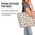 thumbnail image 2 of Disketp Christmas Santa Claus Bolsa Tote Estampada para Mujer, Bolso de Hombro y de Mano para Compras y Viajes, 2 of 8