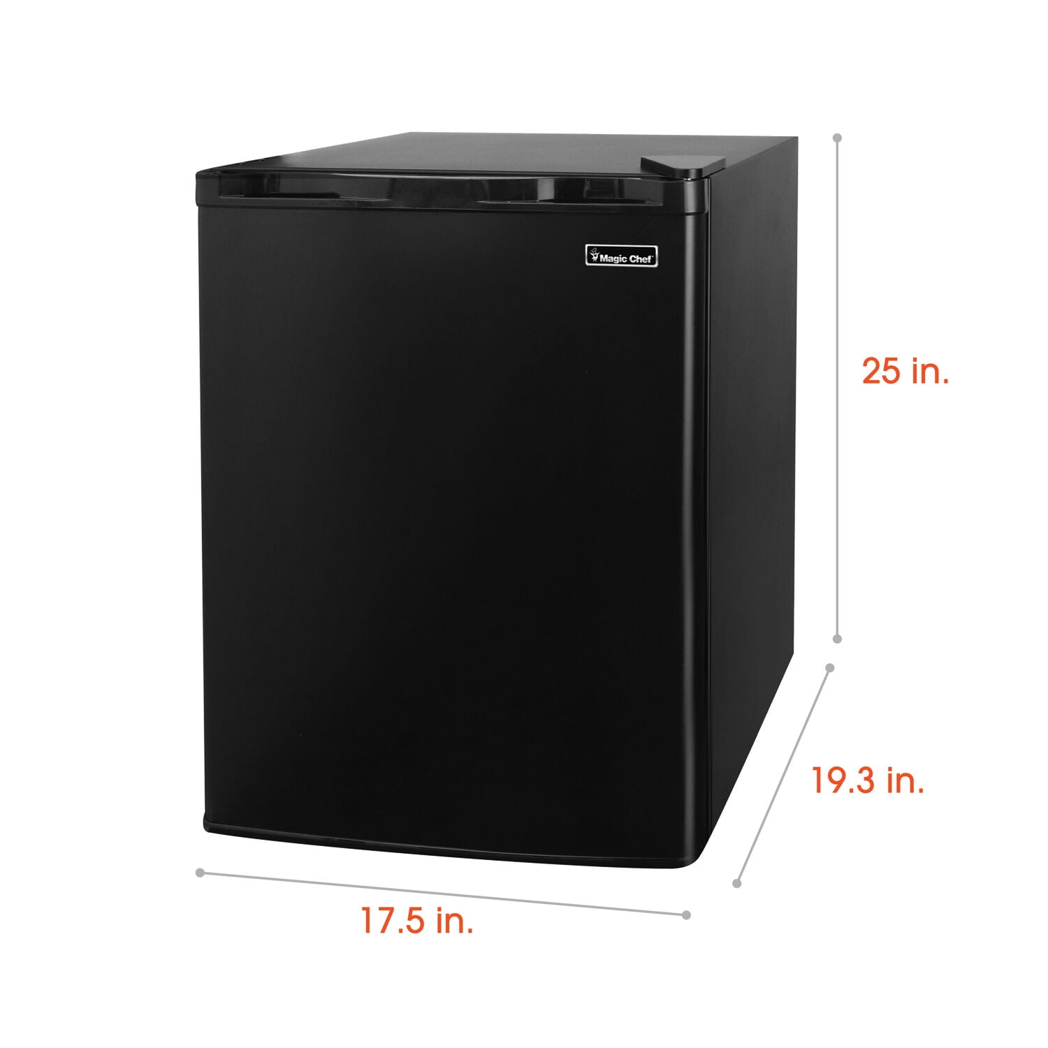 Magic Chef New 2.6-cu. ft. Mini Fridge in Black