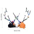 thumbnail image 3 of Halloween Hair Clip Gothic Hairpins with String Lights, Luminous Dead Branches Hairclips for Women Girls Halloween Party Hair Accessory Cosplay Consume, 3 of 5