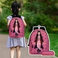 thumbnail image 4 of Mochila de dibujos animados periféricos de cómic japonés, conjunto de dos piezas, bolso escolar para estudiantes, estuche para lápices, estuche para lápices de Anime, 4 of 4