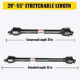 thumbnail image 4 of VEVOR PTO Shaft 1 3/8" PTO Drive Shaft, 6 Spline End Round End PTO Driveline Shaft, Series 4 Tractor PTO Shaft, 39"-55" Brush Hog PTO Shaft, Black PTO Shaft for Bush Hog/Finish Mower/Rotary Cutter, 4 of 9