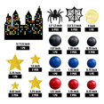 thumbnail image 2 of Decoración para tartas DRWATE Spider with Spiders Webs Stars City Boys Party, 2 of 7
