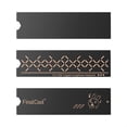 thumbnail image 2 of 2pcs M.2 HeatSink Nvme SSD Cooler Solid State Disk Radiator Thermal Copper Pad 0.2mm Light Thin Thermorytic Pad for Laptop PC Customized, 2 of 6