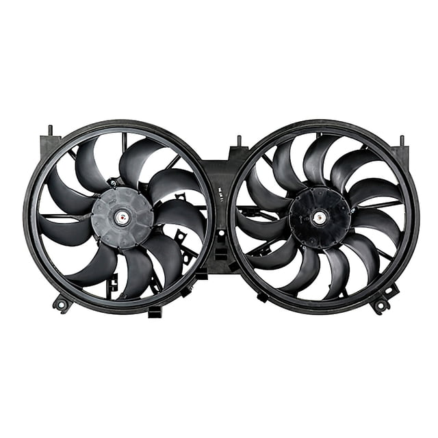 Ventilador Radiador KEEP ON GREEN Nissan V6 3.5L 2009 A 2014 Doble 4 y 4 Pines