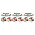 thumbnail image 2 of Transemion Christmas Balloon Decor Unique Patterns For Festive Vibes Christmas Decoration Party Decoration Christmas Banner multicolor 1 Banner+20 Balloons 3Set, 2 of 6