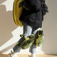 thumbnail image 5 of Protector de esquí, pequeño protector de rodillas y caderas con forma de tortuga, protector de codos anticaídas, osito de peluche de tortuga, protector de esquí para adultos y niños, 5 of 6