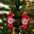 thumbnail image 1 of Fiudx Adornos para Árbol de Navidad, Decoración Invernal Brillante, Colgantes de Pared Duraderos, Decoración Navideña Versátil, Perfectos para Fiestas de Cumpleaños, Juego de 5 Piezas, Fáciles de Col, 1 of 3