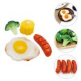 thumbnail image 3 of 12pcs Fake Food Model Pretend Play Food Toy Realistic Simulation Food Model for Display, 3 of 6