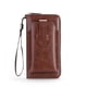 thumbnail image 3 of Cartera de Cuero para Hombre de Gran Capacidad, con Cremallera y Múltiples Tarjeteros para Guardar Teléfonos de 6,9 Pulgadas., 3 of 3
