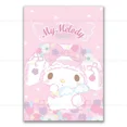 thumbnail image 3 of Póster adhesivo de dibujos animados Kawaii My Melody, pintura colgante de pared, exhibición de escritorio, decoración del hogar, material impreso de alta calidad, 3 of 5