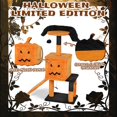thumbnail image 4 of IVV 39" Halloween Cat Tree, Multi-Level Cat Tower with Spacious Condo, Round Perch, Scratching Posts, Ladder & Hanging Toys, Orange & Black, 4 of 10