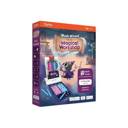 UPC: 0850001161886 | Osmo – Math Wizard and the Magical Workshop – educational game – for Amazon Fire 7 HD 10 HD 8; Apple 10.2-inch iPad; 10.5-inch iPad Air; iPad mini 5