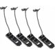 thumbnail image 1 of 4pcs Surfboard Fins Clip Paddleboard Skeg Boat Tail Rudder Surfboard Fin Buckle Paddle Accessories For Surfing Water Sports, 1 of 5