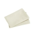 thumbnail image 2 of Mainstays Basic Value Microfiber Pillowcase, Fresh Ivory, Standard, 1 Piece, 2 of 6