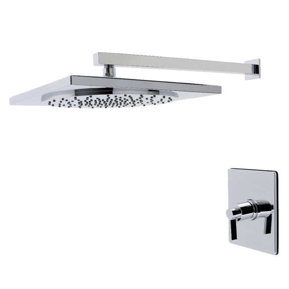 Kingston Brass KB8341NDLSO Nuvofusion Single-Handle Pressure Balanced Shower Faucet in Polished Chrome